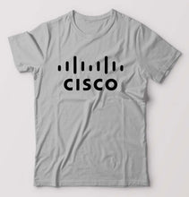 Load image into Gallery viewer, cisco T-Shirt for Men-Grey Melange-Ektarfa.online