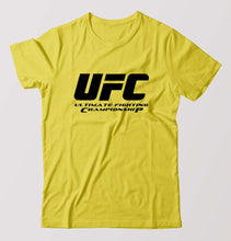 Load image into Gallery viewer, UFC T-Shirt for Men-Yellow-Ektarfa.online