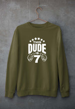 Load image into Gallery viewer, 7th Happy Birthday Sweatshirt for Men/Women-Olive Green-Ektarfa.online