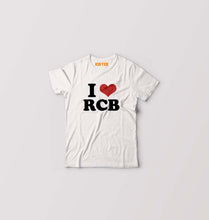 Load image into Gallery viewer, I LOVE RCB T-Shirt for Boy/Girl-White-Ektarfa.online