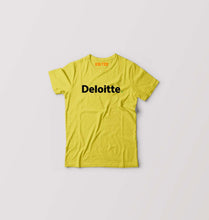Load image into Gallery viewer, Deloitte Kids T-Shirt for Boy/Girl-Yellow-Ektarfa.online