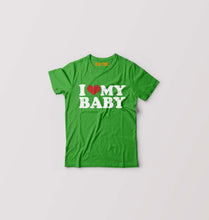 Load image into Gallery viewer, I LOVE MY BABY T-Shirt for Boy/Girl-Flag Green-Ektarfa.online