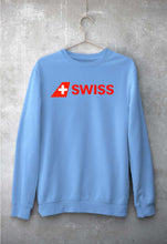 Load image into Gallery viewer, swiss Sweatshirt for Men/Women-Baby Blue-Ektarfa.online