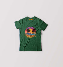 Load image into Gallery viewer, beach therapy T-Shirt for Boy/Girl-Dark Green-Ektarfa.online