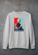 Load image into Gallery viewer, Johnny Sins Sweatshirt for Men/Women-Grey Melange-Ektarfa.online