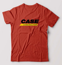 Load image into Gallery viewer, case construction T-Shirt for Men-Brick Red-Ektarfa.online