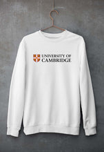 Load image into Gallery viewer, Cambridge University Sweatshirt for Men/Women-White-Ektarfa.online