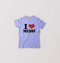 Load image into Gallery viewer, I LOVE MESSI T-Shirt for Boy/Girl-Lavender-Ektarfa.online