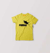 Load image into Gallery viewer, pumba Kids T-Shirt for Boy/Girl-Yellow-Ektarfa.online