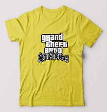 Load image into Gallery viewer, GTA San T-Shirt for Men-Yellow-Ektarfa.online