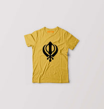 Load image into Gallery viewer, sikh T-Shirt for Boy/Girl-Golden Yellow-Ektarfa.online