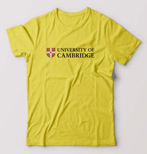 Load image into Gallery viewer, Cambridge University T-Shirt for Men-Yellow-Ektarfa.online