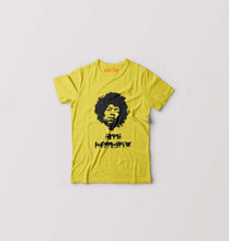 Load image into Gallery viewer, Jimi Hendrix Kids T-Shirt for Boy/Girl-Yellow-Ektarfa.online