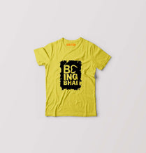 Load image into Gallery viewer, Being Bhai T-Shirt for Boy/Girl-Yellow-Ektarfa.online