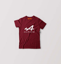 Load image into Gallery viewer, Alpine Kids T-Shirt for Boy/Girl-Maroon-Ektarfa.online