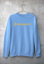 Load image into Gallery viewer, binance Sweatshirt for Men/Women-Baby Blue-Ektarfa.online