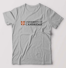 Load image into Gallery viewer, Cambridge University T-Shirt for Men-Grey Melange-Ektarfa.online