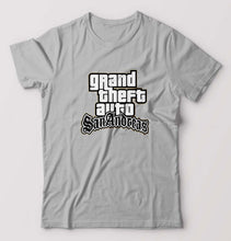 Load image into Gallery viewer, GTA San T-Shirt for Men-Grey Melange-Ektarfa.online