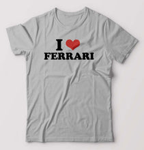 Load image into Gallery viewer, I LOVE FERRARI T-Shirt for Men-Grey Melange-Ektarfa.online