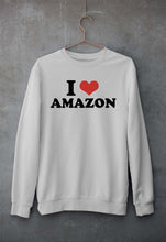 Load image into Gallery viewer, I LOVE AMAZON Sweatshirt for Men/Women