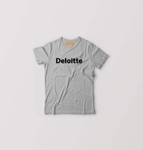 Load image into Gallery viewer, Deloitte Kids T-Shirt for Boy/Girl-Grey-Ektarfa.online