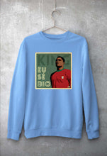 Load image into Gallery viewer, Eusébio Unisex Sweatshirt for Men/Women-Baby Blue-Ektarfa.online