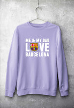 Load image into Gallery viewer, Love Barcelona Unisex Sweatshirt for Men/Women-Lavender-Ektarfa.online