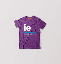 Load image into Gallery viewer, IE University T-Shirt for Boy/Girl-Purple-Ektarfa.online