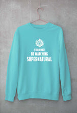 Load image into Gallery viewer, Supernatural Unisex Sweatshirt for Men/Women-Mint-Ektarfa.online