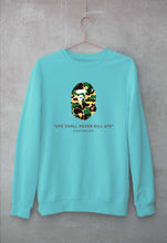 Load image into Gallery viewer, A Bathing Ape Unisex Sweatshirt for Men/Women-Mint-Ektarfa.online
