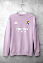 Load image into Gallery viewer, Real Madrid 2021-22 Unisex Sweatshirt for Men/Women-Light Baby Pink-Ektarfa.online