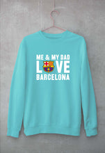 Load image into Gallery viewer, Love Barcelona Unisex Sweatshirt for Men/Women-Mint-Ektarfa.online