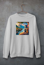 Load image into Gallery viewer, Tom and Jerry Unisex Sweatshirt for Men/Women-Grey Melange-Ektarfa.online