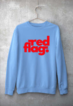 Load image into Gallery viewer, Red Flag Unisex Sweatshirt for Men/Women-Baby Blue-Ektarfa.online