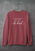 Load image into Gallery viewer, Be Kind Unisex Sweatshirt for Men/Women-Coral-Ektarfa.online