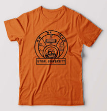Load image into Gallery viewer, utkal university T-Shirt for Men-Orange-Ektarfa.online