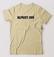 Load image into Gallery viewer, almost god T-Shirt for Men-Beige-Ektarfa.online