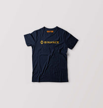 Load image into Gallery viewer, binance T-Shirt for Boy/Girl-Navy-Ektarfa.online