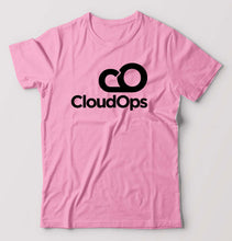 Load image into Gallery viewer, CloudOps T-Shirt for Men-Light Baby Pink-Ektarfa.online