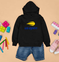 Load image into Gallery viewer, US Open Kids Hoodie for Boy/Girl-Black-Ektarfa.online
