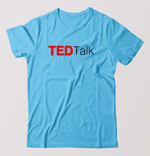 Load image into Gallery viewer, Ted Talk T-Shirt for Men-Light Blue-Ektarfa.online