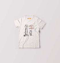Load image into Gallery viewer, calvin hobbes Kids T-Shirt for Boy/Girl-White-Ektarfa.online