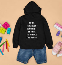 Load image into Gallery viewer, Be the Best Kids Hoodie for Boy/Girl-Black-Ektarfa.online