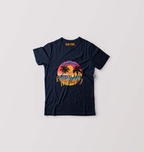 Load image into Gallery viewer, beach therapy T-Shirt for Boy/Girl-Navy Blue-Ektarfa.online