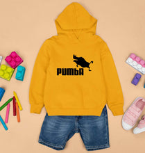 Load image into Gallery viewer, pumba Kids Hoodie for Boy/Girl-Mustard Yellow-Ektarfa.online