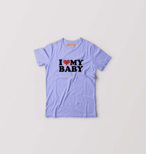 Load image into Gallery viewer, I LOVE MY BABY T-Shirt for Boy/Girl-Lavender-Ektarfa.online