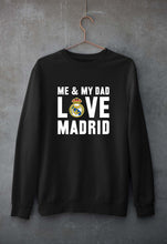 Load image into Gallery viewer, Love Real Madrid Unisex Sweatshirt for Men/Women-Black-Ektarfa.online