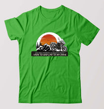 Load image into Gallery viewer, Ride T-Shirt for Men-flag green-Ektarfa.online