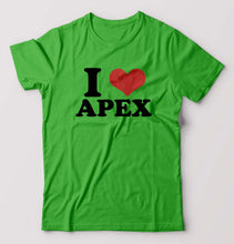 Load image into Gallery viewer, I LOVE APEX T-Shirt for Men-flag green-Ektarfa.online
