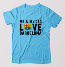 Load image into Gallery viewer, Love Barcelona T-Shirt for Men-Light Blue-Ektarfa.online